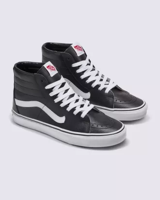 Scarpa in pelle Sk8-Hi personalizzata