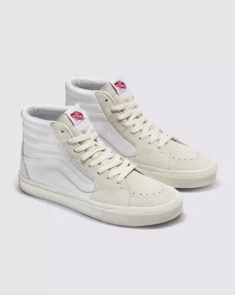 Scarpa in pelle Sk8-Hi personalizzata