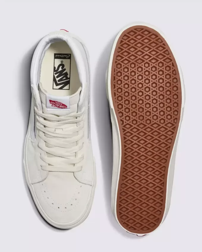Scarpa in pelle Sk8-Hi personalizzata Scarpa in pelle Sk8-Hi personalizzata