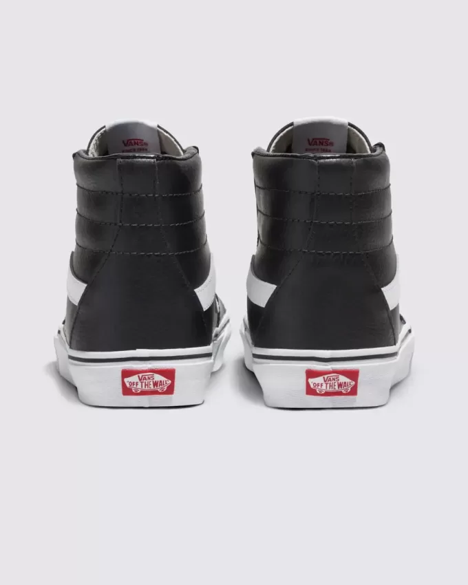 Scarpa in pelle Sk8-Hi personalizzata