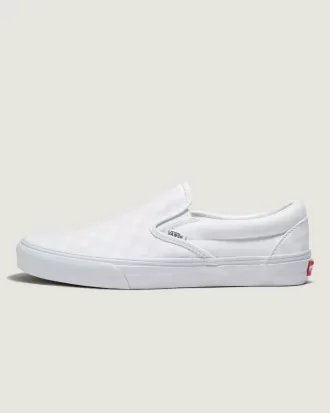 Scarpa larga slip-on classica a scacchiera Customs