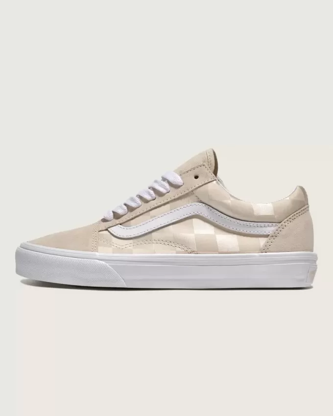 Scarpa Old Skool a scacchi in raso