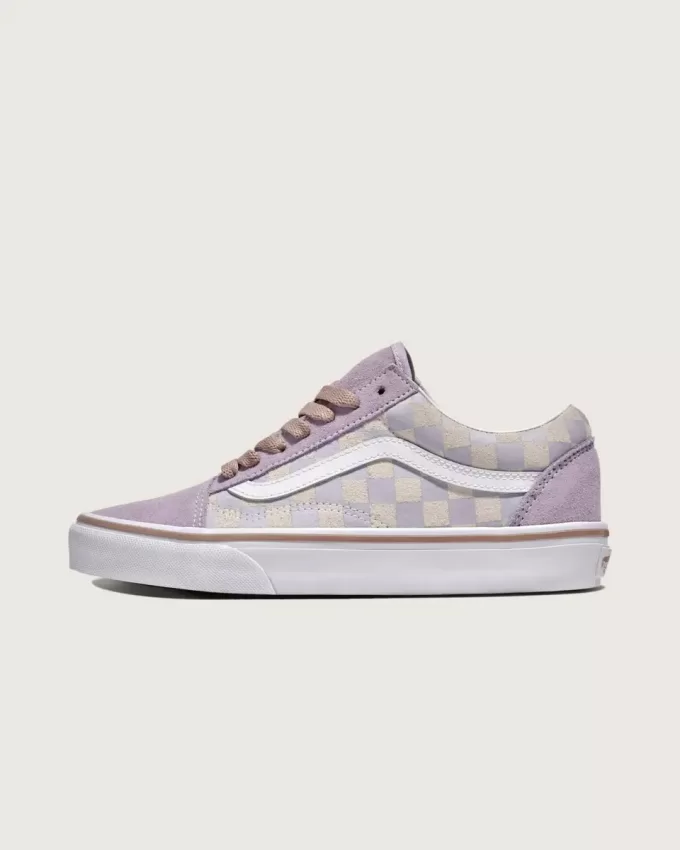 Scarpa Old Skool in pelle scamosciata a scacchi Scarpa Old Skool in pelle scamosciata a scacchi