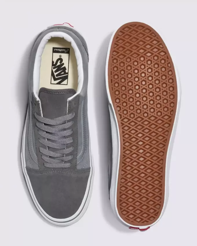 Scarpa Old Skool in pelle scamosciata personalizzata