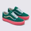 Scarpa Old Skool Platform in pelle scamosciata personalizzata Scarpa Old Skool Platform in pelle scamosciata personalizzata