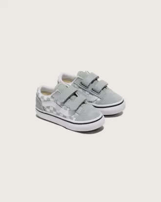 Scarpa Old Skool V Checkerboard per bambini