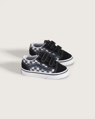 Scarpa Old Skool V Checkerboard per bambini