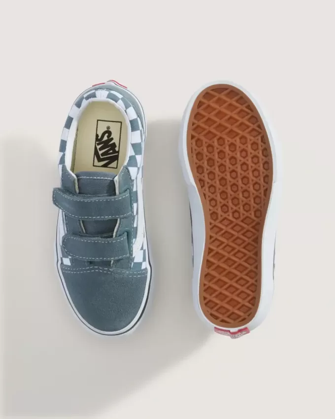 Scarpa Old Skool V Checkerboard per bambini