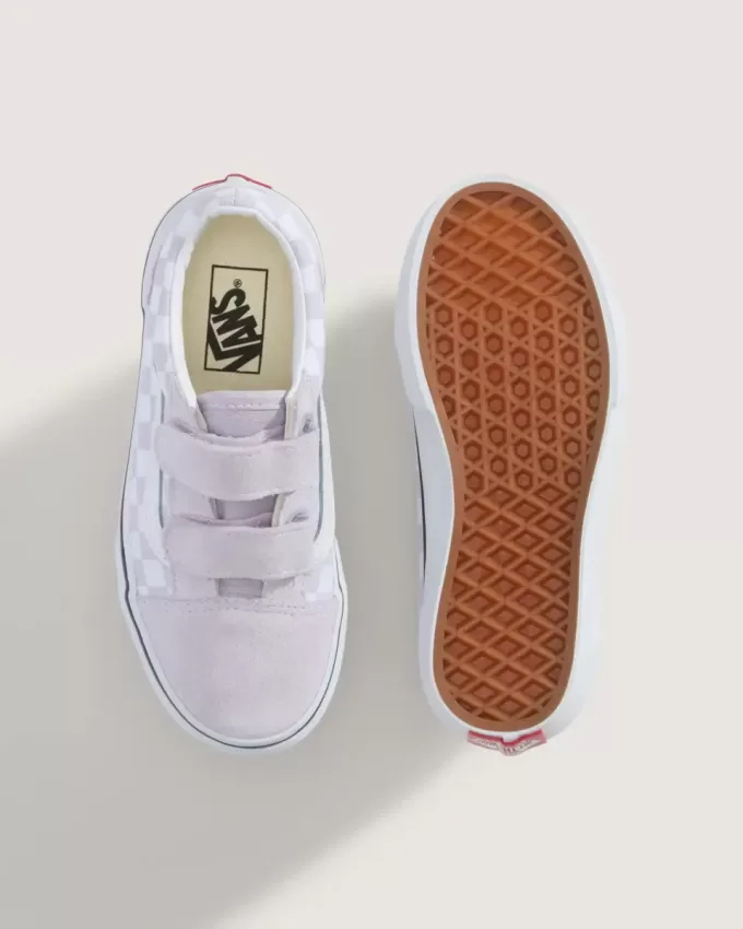 Scarpa Old Skool V Checkerboard per bambini