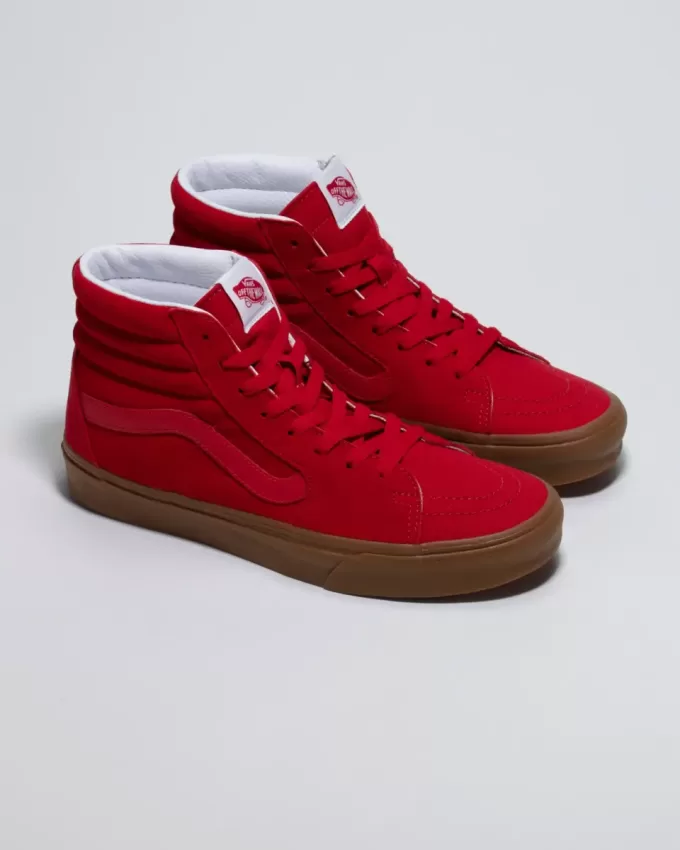Scarpa personalizzata Sk8-Hi in pelle scamosciata Scarpa personalizzata Sk8-Hi in pelle scamosciata