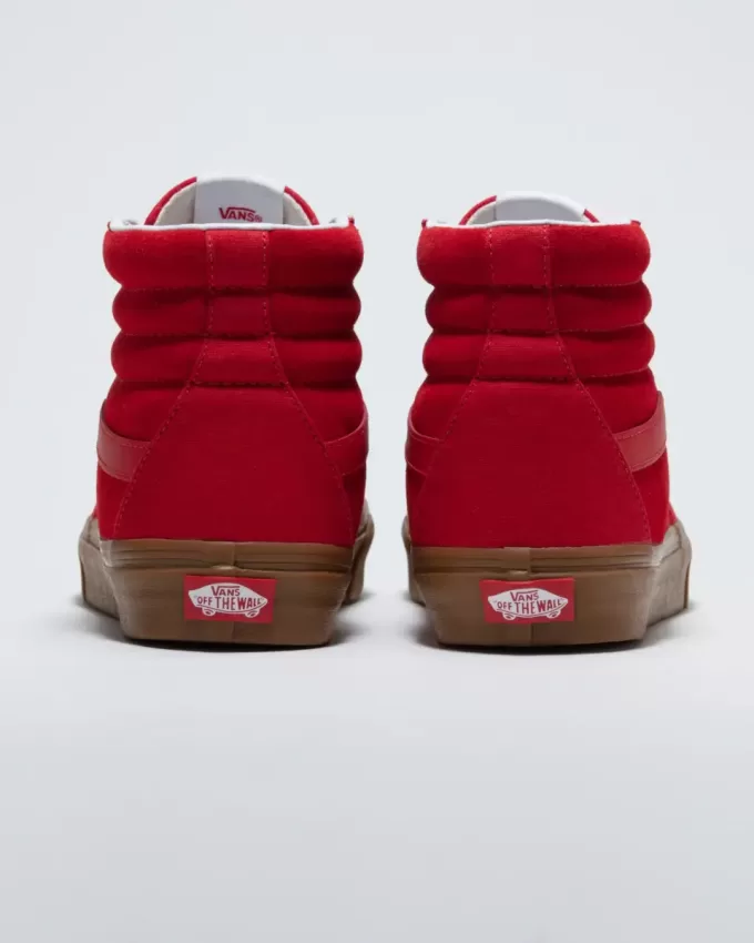 Scarpa personalizzata Sk8-Hi in pelle scamosciata Scarpa personalizzata Sk8-Hi in pelle scamosciata