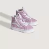 Scarpa Sk8-Hi con cerniera laterale per bambini Scarpa Sk8-Hi con cerniera laterale per bambini