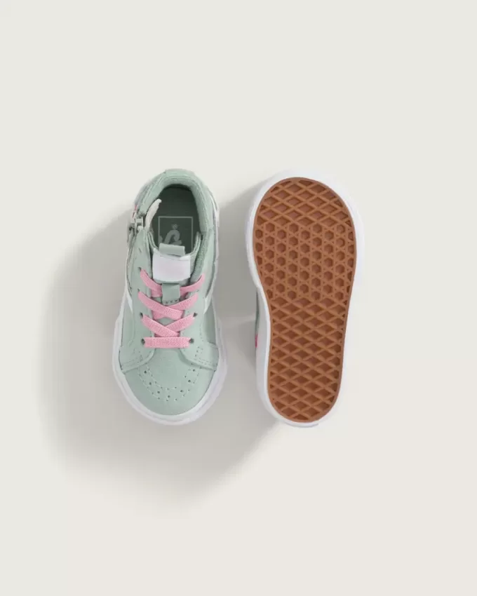 Scarpa Sk8-Hi con cerniera laterale per bambini Scarpa Sk8-Hi con cerniera laterale per bambini