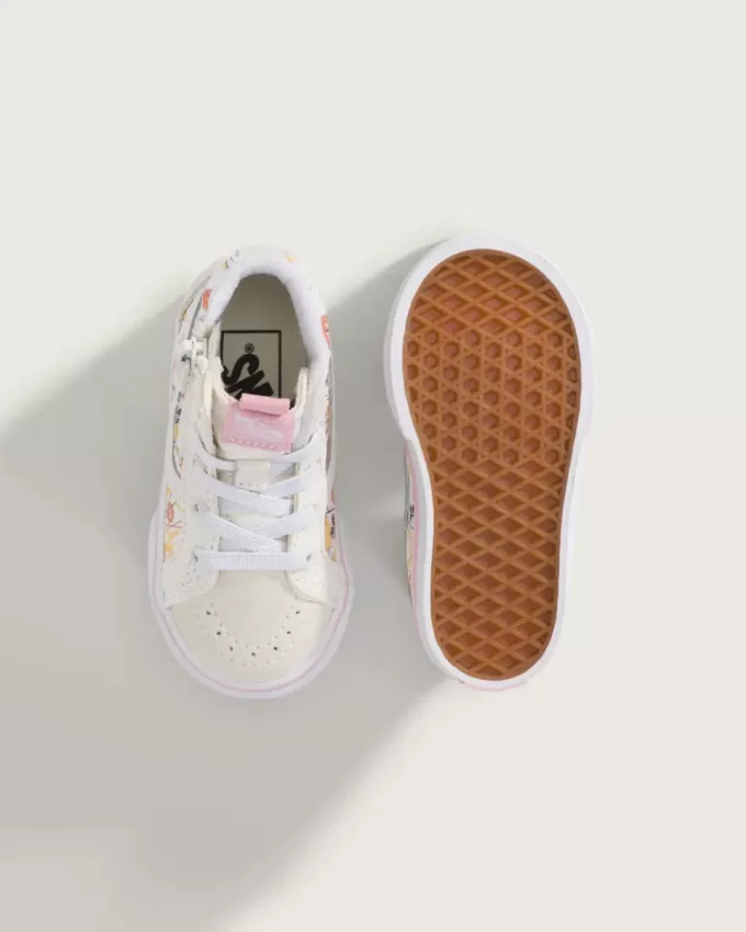 Scarpa Sk8-Hi con cerniera laterale per bambini Scarpa Sk8-Hi con cerniera laterale per bambini