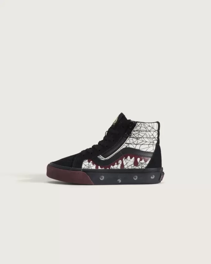 Scarpa Sk8-Hi con cerniera laterale per bambini piccoli Scarpa Sk8-Hi con cerniera laterale per bambini piccoli