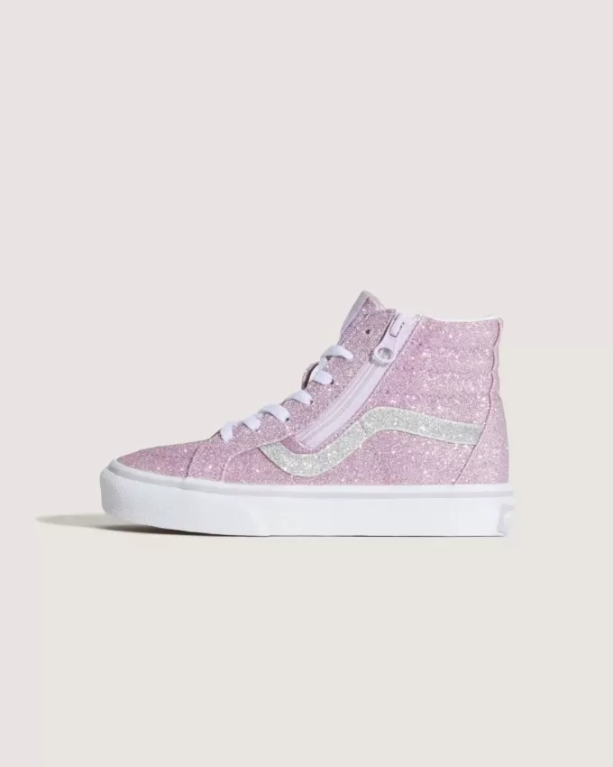 Scarpa Sk8-Hi con cerniera laterale per bambini piccoli Scarpa Sk8-Hi con cerniera laterale per bambini piccoli