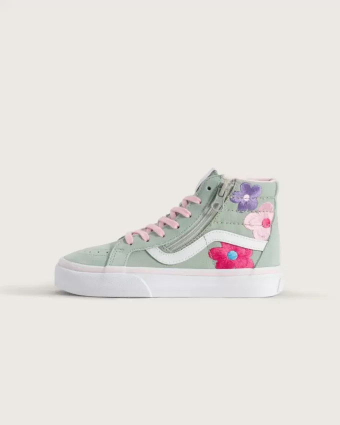 Scarpa Sk8-Hi con cerniera laterale per bambini piccoli Scarpa Sk8-Hi con cerniera laterale per bambini piccoli