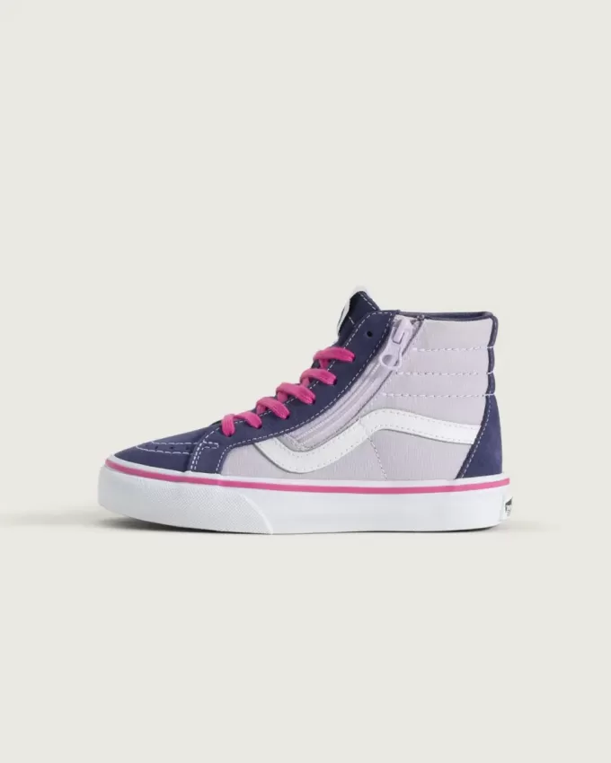 Scarpa Sk8-Hi con cerniera laterale per bambini piccoli Scarpa Sk8-Hi con cerniera laterale per bambini piccoli