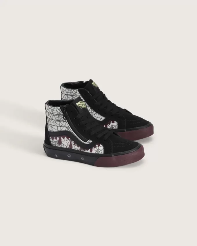 Scarpa Sk8-Hi con cerniera laterale per bambini piccoli Scarpa Sk8-Hi con cerniera laterale per bambini piccoli