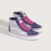 Scarpa Sk8-Hi con cerniera laterale per bambini piccoli Scarpa Sk8-Hi con cerniera laterale per bambini piccoli