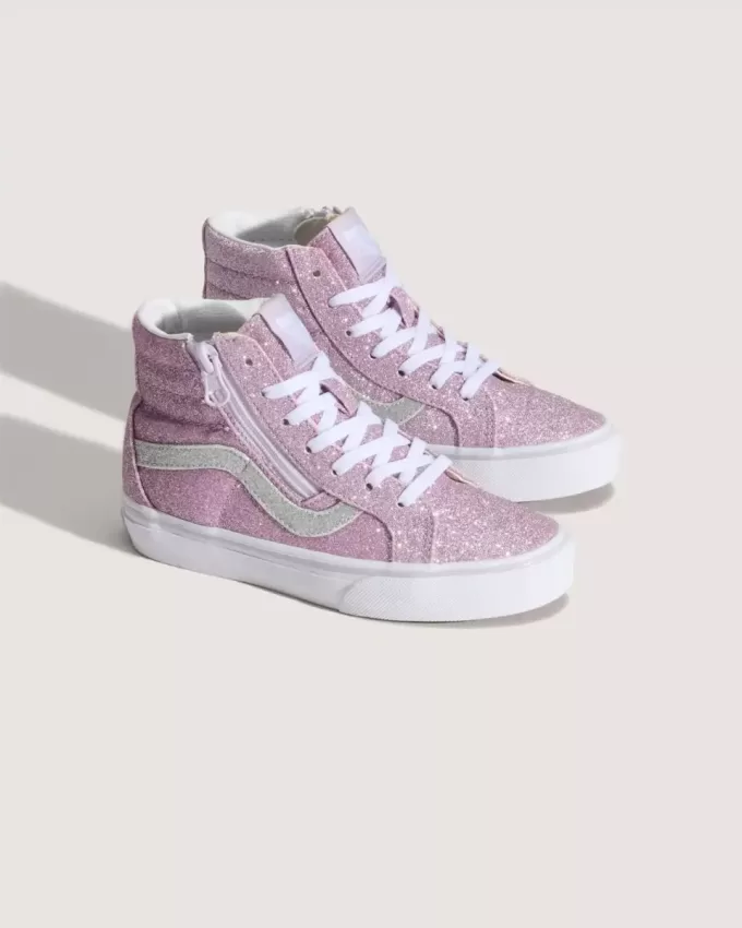 Scarpa Sk8-Hi con cerniera laterale per bambini piccoli Scarpa Sk8-Hi con cerniera laterale per bambini piccoli