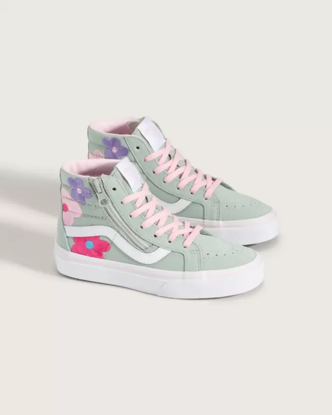 Scarpa Sk8-Hi con cerniera laterale per bambini piccoli Scarpa Sk8-Hi con cerniera laterale per bambini piccoli