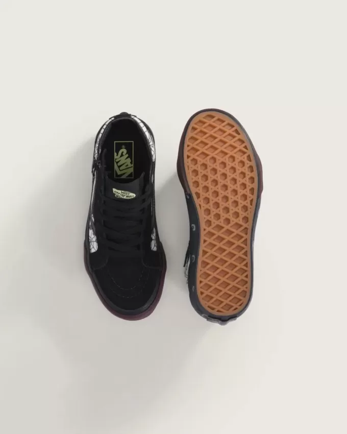 Scarpa Sk8-Hi con cerniera laterale per bambini piccoli Scarpa Sk8-Hi con cerniera laterale per bambini piccoli