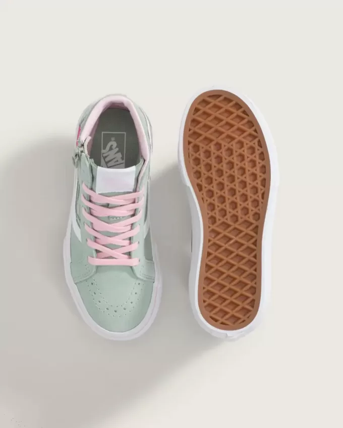 Scarpa Sk8-Hi con cerniera laterale per bambini piccoli Scarpa Sk8-Hi con cerniera laterale per bambini piccoli