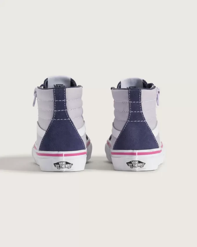 Scarpa Sk8-Hi con cerniera laterale per bambini piccoli Scarpa Sk8-Hi con cerniera laterale per bambini piccoli
