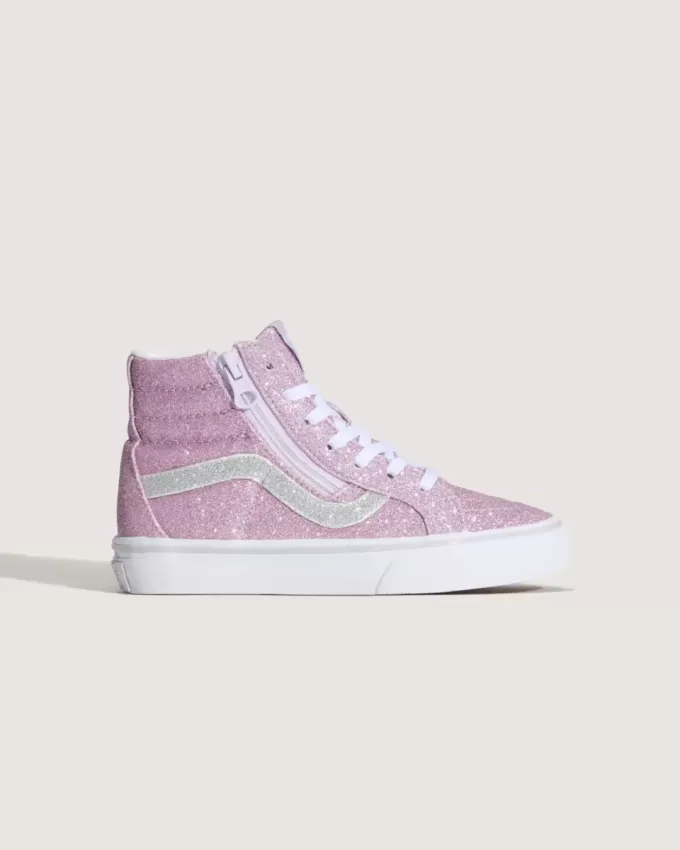 Scarpa Sk8-Hi con cerniera laterale per bambini piccoli Scarpa Sk8-Hi con cerniera laterale per bambini piccoli
