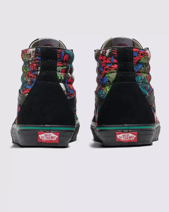 Scarpa Sk8-Hi di Halloween personalizzata Scarpa Sk8-Hi di Halloween personalizzata