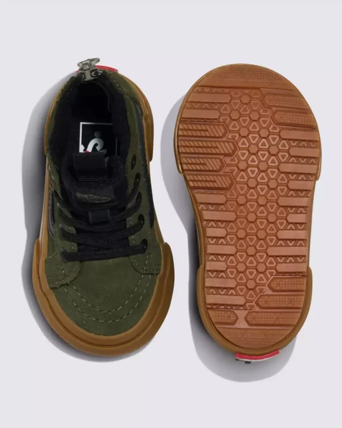 Scarpa Sk8-Hi Zip Gum per bambini Scarpa Sk8-Hi Zip Gum per bambini