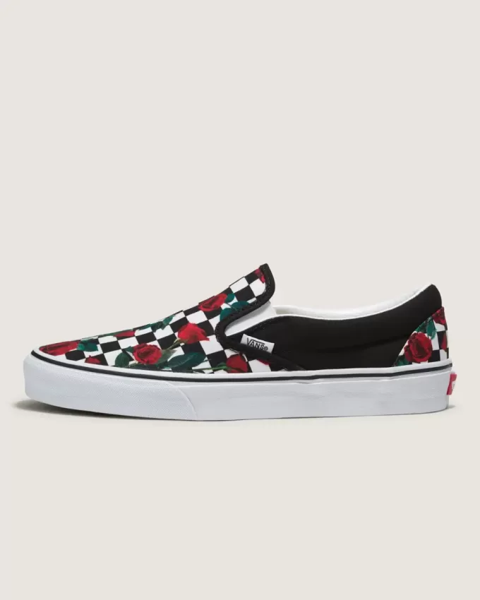 Scarpa slip-on classica a scacchiera Customs Scarpa slip-on classica a scacchiera Customs