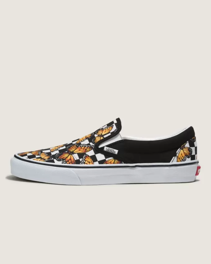 Scarpa slip-on classica a scacchiera Customs Scarpa slip-on classica a scacchiera Customs