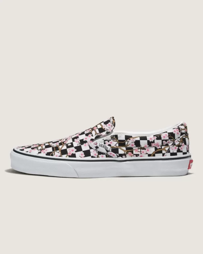 Scarpa slip-on classica a scacchiera Customs Scarpa slip-on classica a scacchiera Customs
