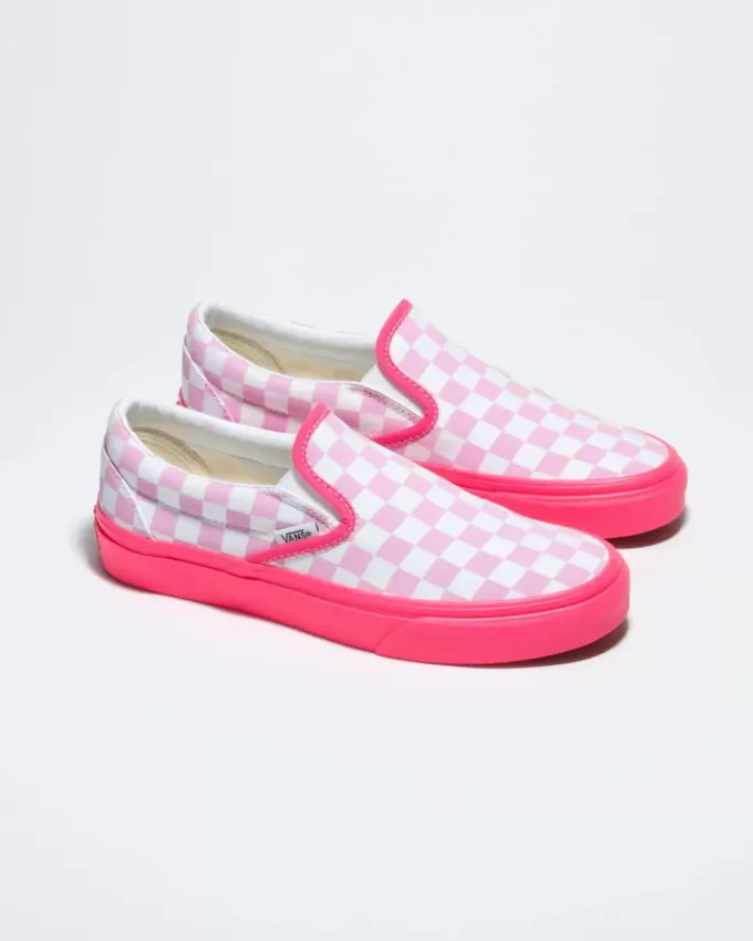 Scarpa slip-on classica a scacchiera Customs Scarpa slip-on classica a scacchiera Customs