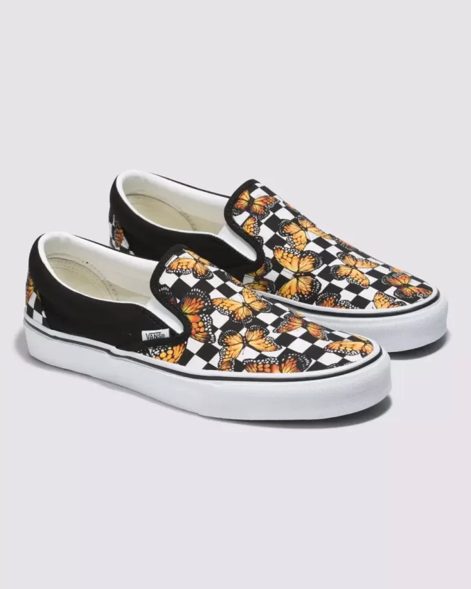 Scarpa slip-on classica a scacchiera Customs Scarpa slip-on classica a scacchiera Customs