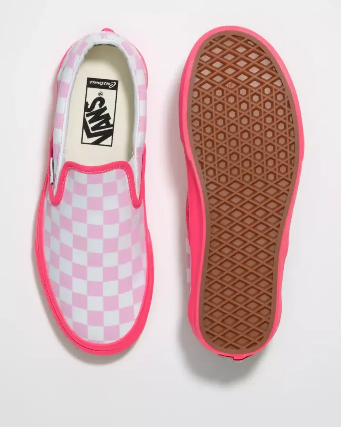 Scarpa slip-on classica a scacchiera Customs Scarpa slip-on classica a scacchiera Customs