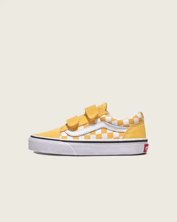 Scarpe Old Skool V Checkerboard per bambini grandi Scarpe Old Skool V Checkerboard per bambini grandi