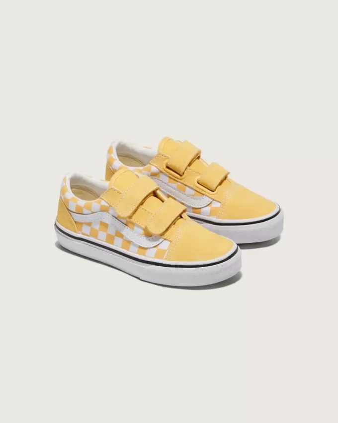 Scarpe Old Skool V Checkerboard per bambini grandi Scarpe Old Skool V Checkerboard per bambini grandi