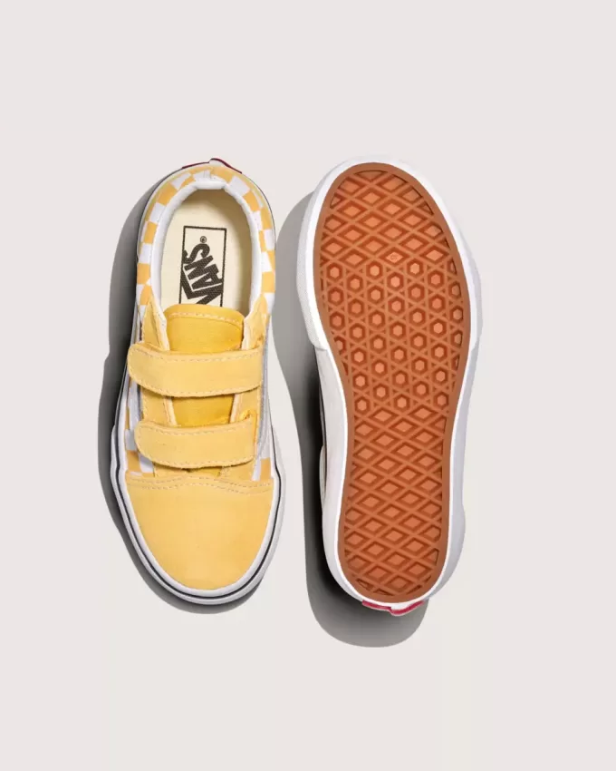 Scarpe Old Skool V Checkerboard per bambini grandi Scarpe Old Skool V Checkerboard per bambini grandi