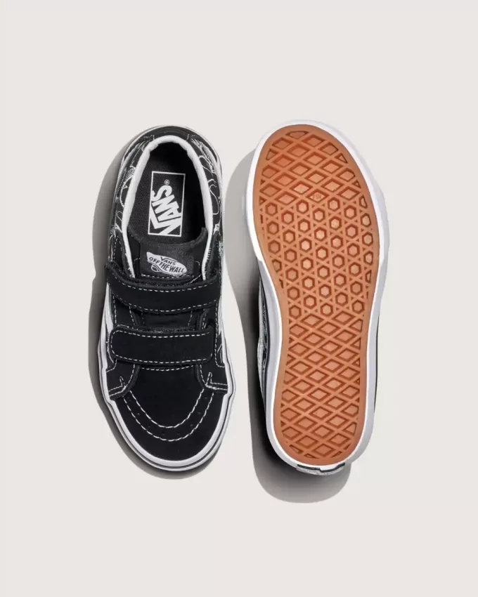 Scarpe Sk8-Mid Reissue V Skeleton per bambini