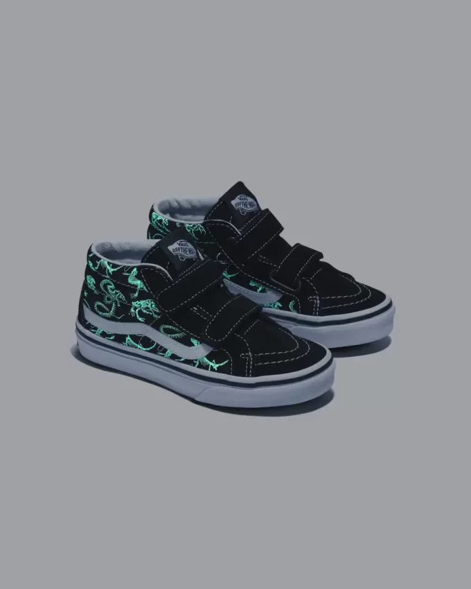 Scarpe Sk8-Mid Reissue V Skeleton per bambini