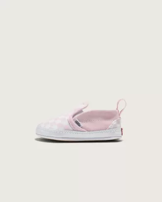 Scarpina a scacchiera per neonati Slip-On V Crib