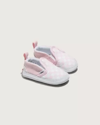 Scarpina a scacchiera per neonati Slip-On V Crib