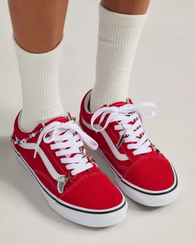 Set di ciondoli per scarpe da ginnastica con perline Vans Set di ciondoli per scarpe da ginnastica con perline Vans
