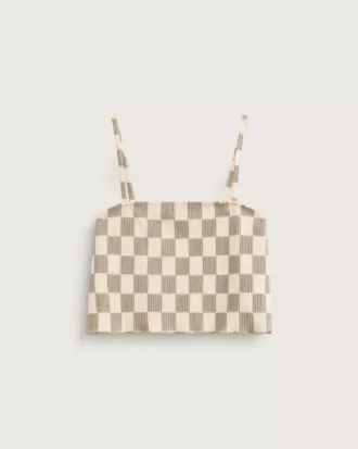 Top a canotta a scacchi Wren